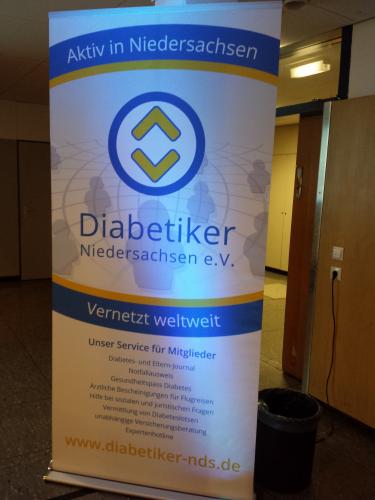 Neuer Aufsteller Diabetiker Niedersachsen  Wolfgang Sander