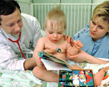 Schon Babys werden wegen des Diabetes mellitus Typ 1 behandelt; Rechte: dpa